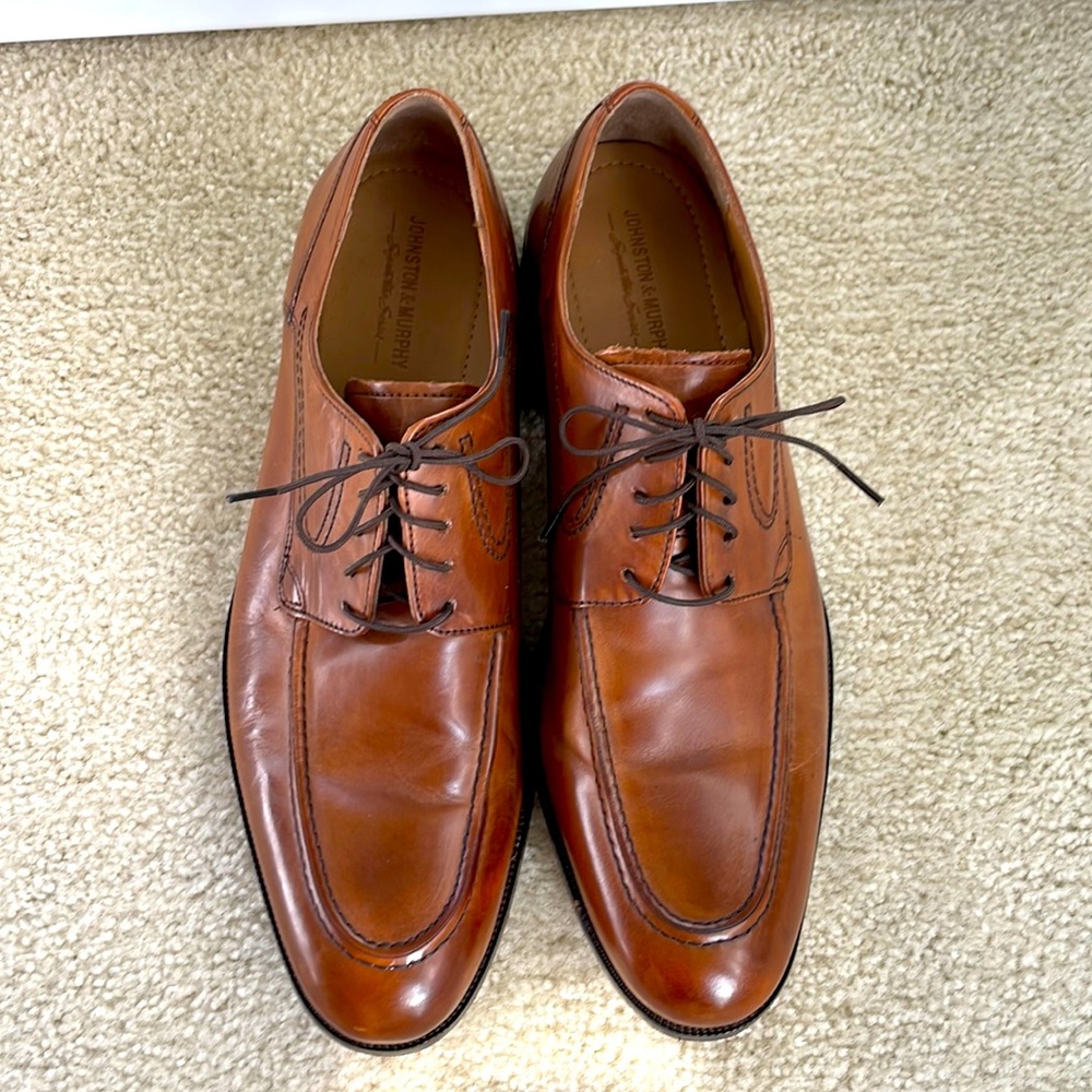 Johnston Murphy signature series dress shoe.